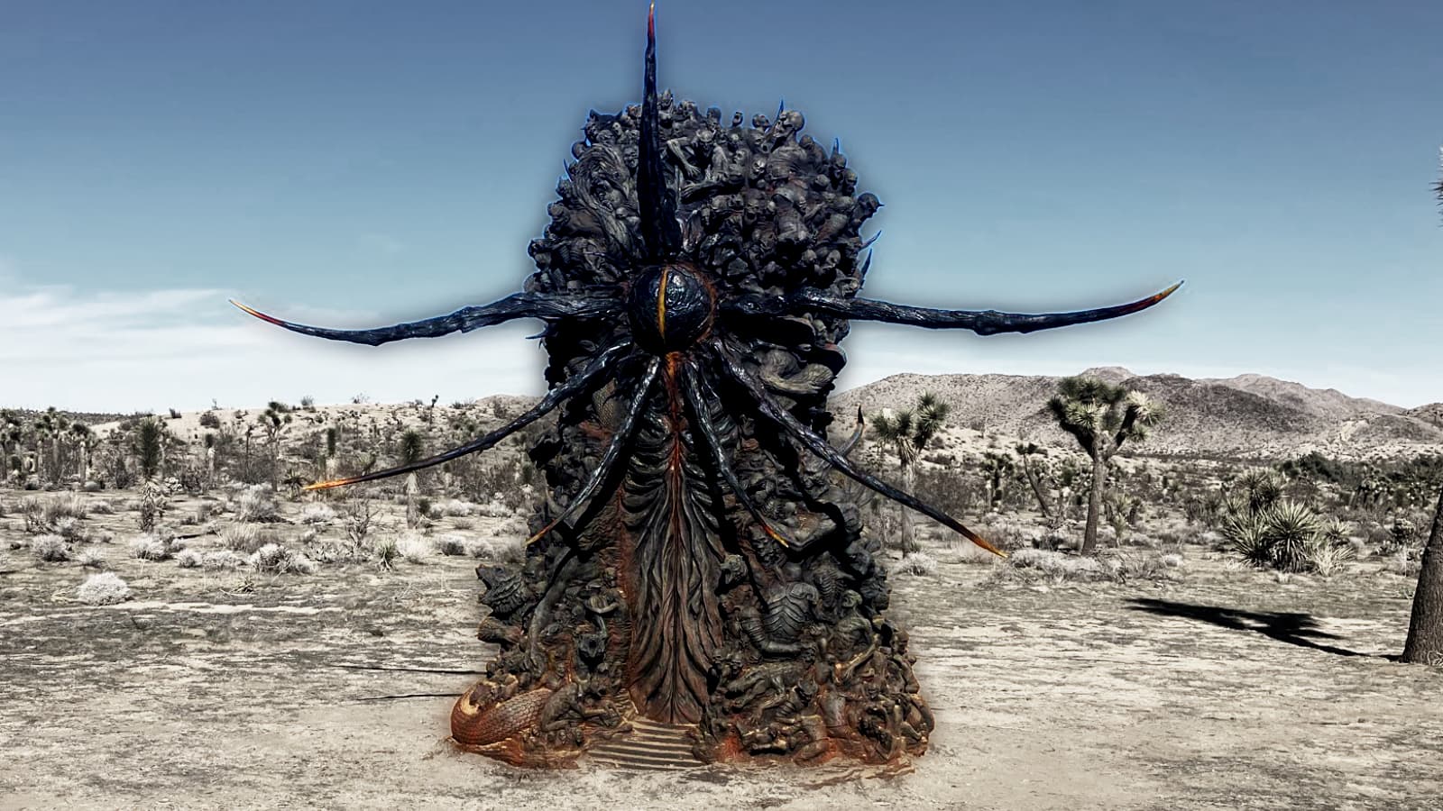 The Game Awards desert statue explained: Geoff Keighley sparks massive announcement theories - Dexerto